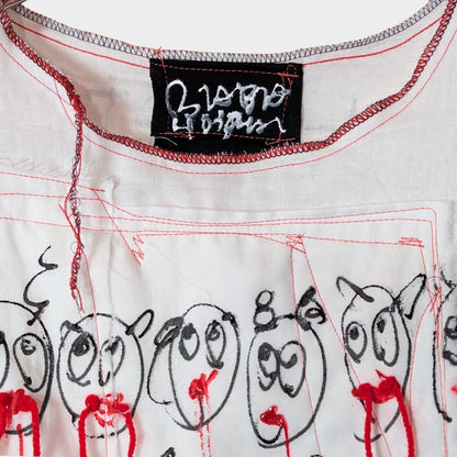 White Ward – No.03 |  Faces Double Gauze Sleeveless Top