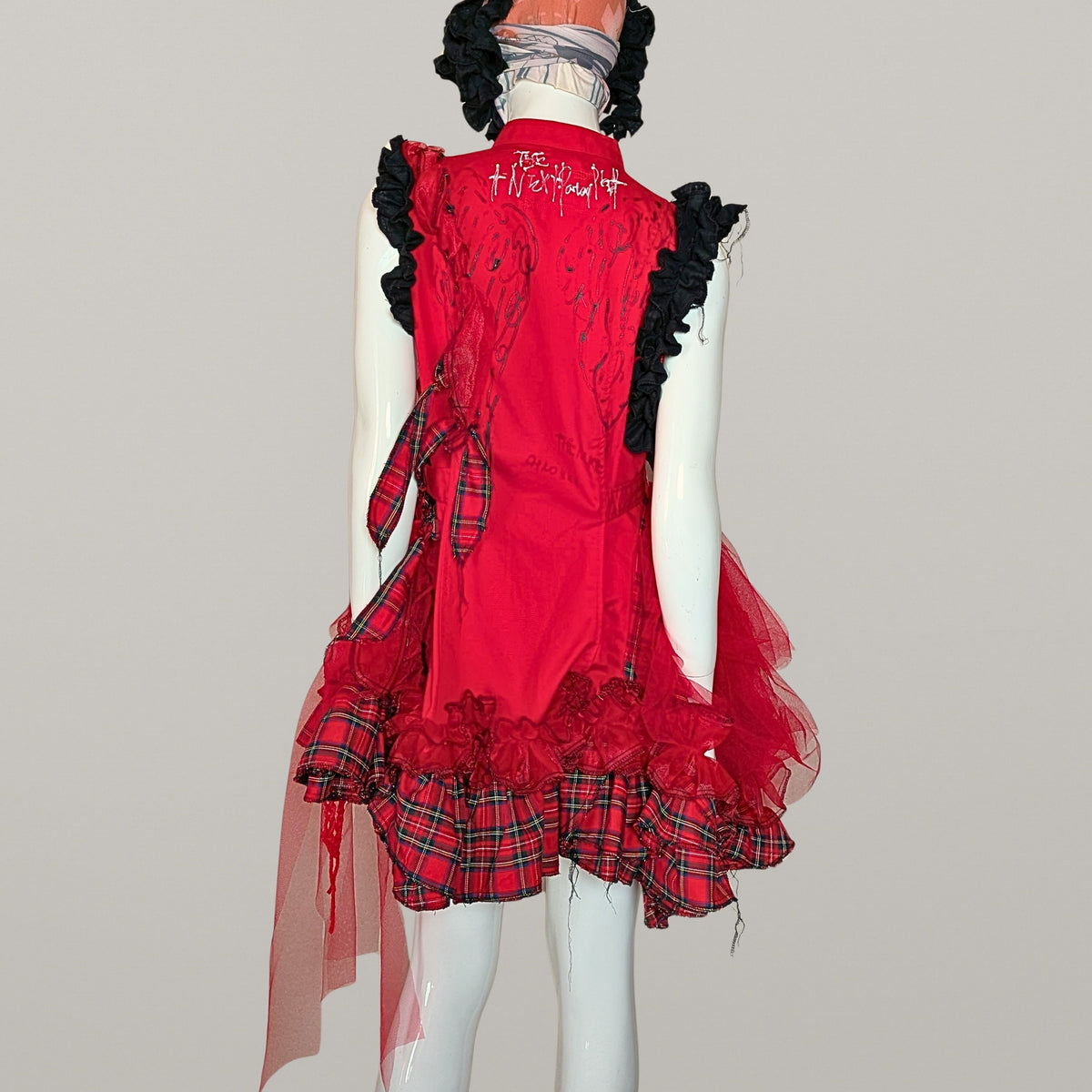 BLABLA NURSE | Red Sleeveless Dress