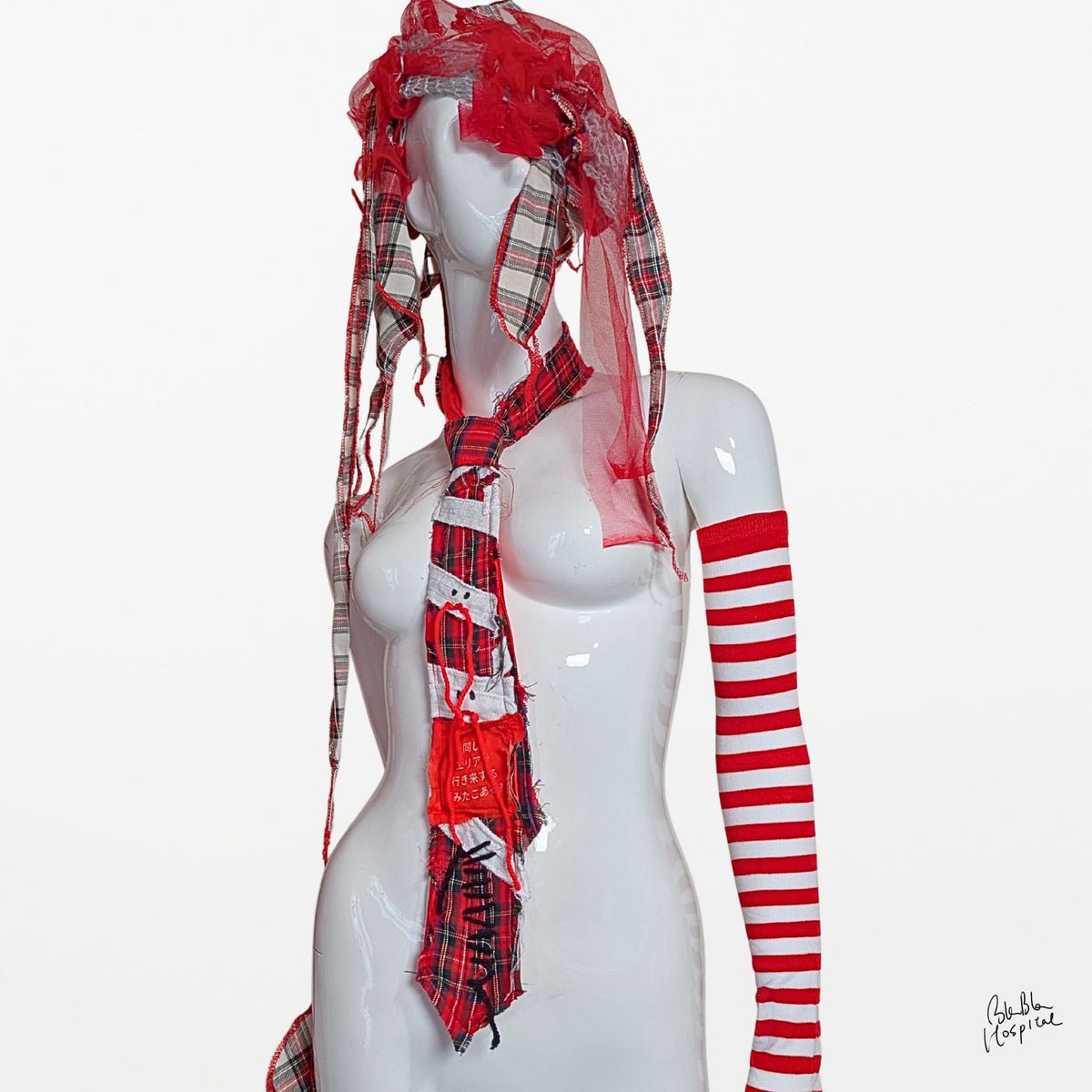 Red Check Ghost | Tie