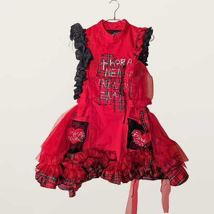 BLABLA NURSE | Red Sleeveless Dress
