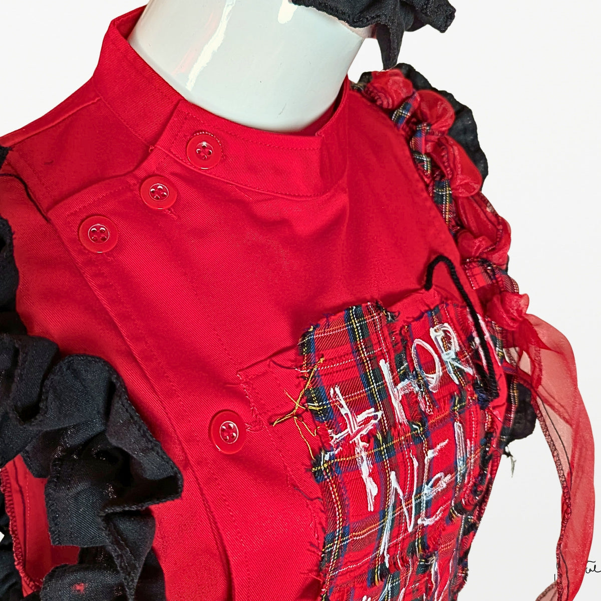 BLABLA NURSE | Red Sleeveless Dress