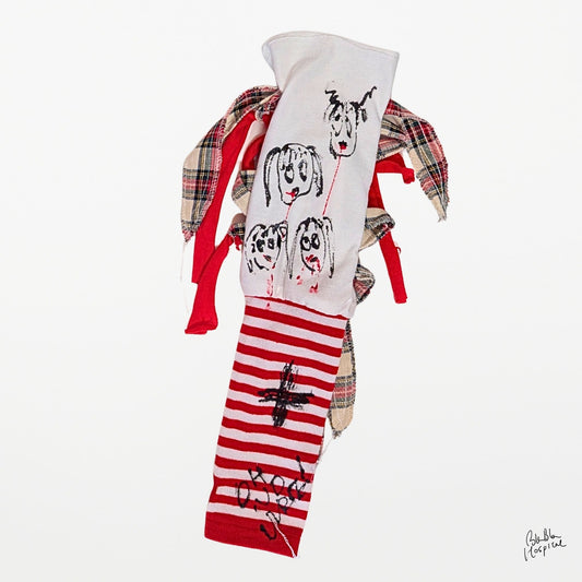 Red & White Stripe | Arm Cover