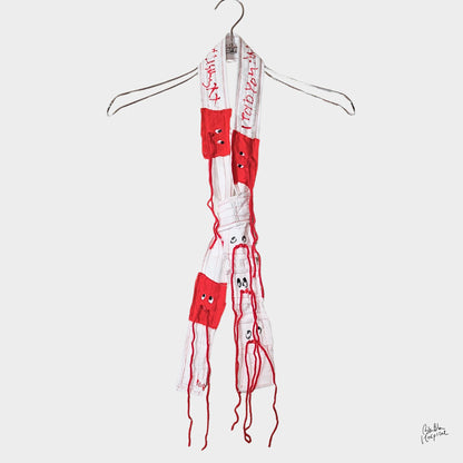 White Ward | Double Gauze Neck Wrap