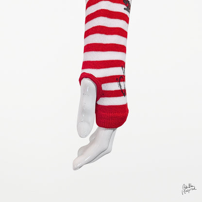 Red & White Stripe | Arm Cover