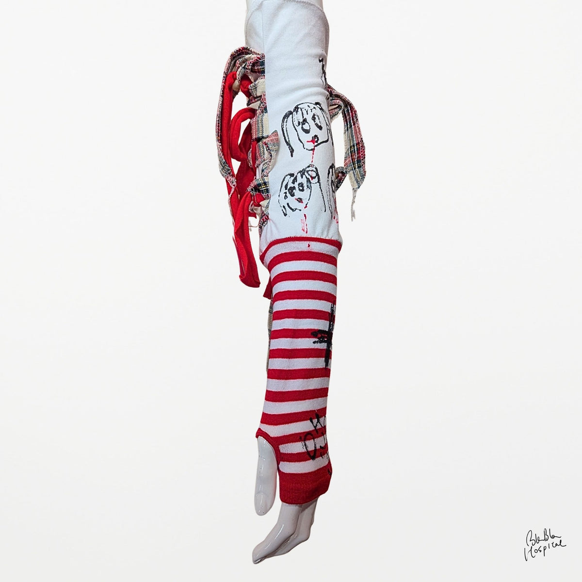 Red & White Stripe | Arm Cover