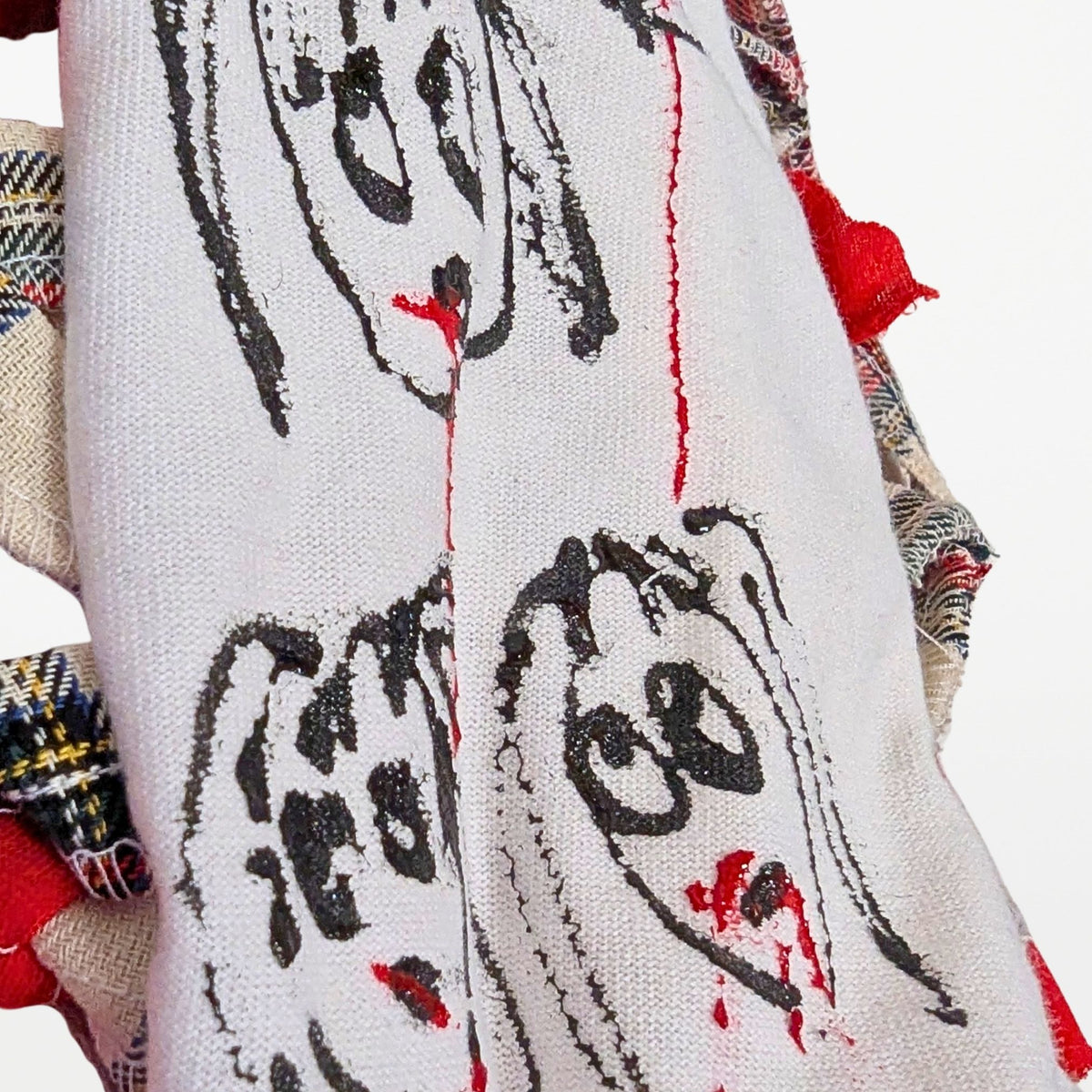 Red & White Stripe | Arm Cover