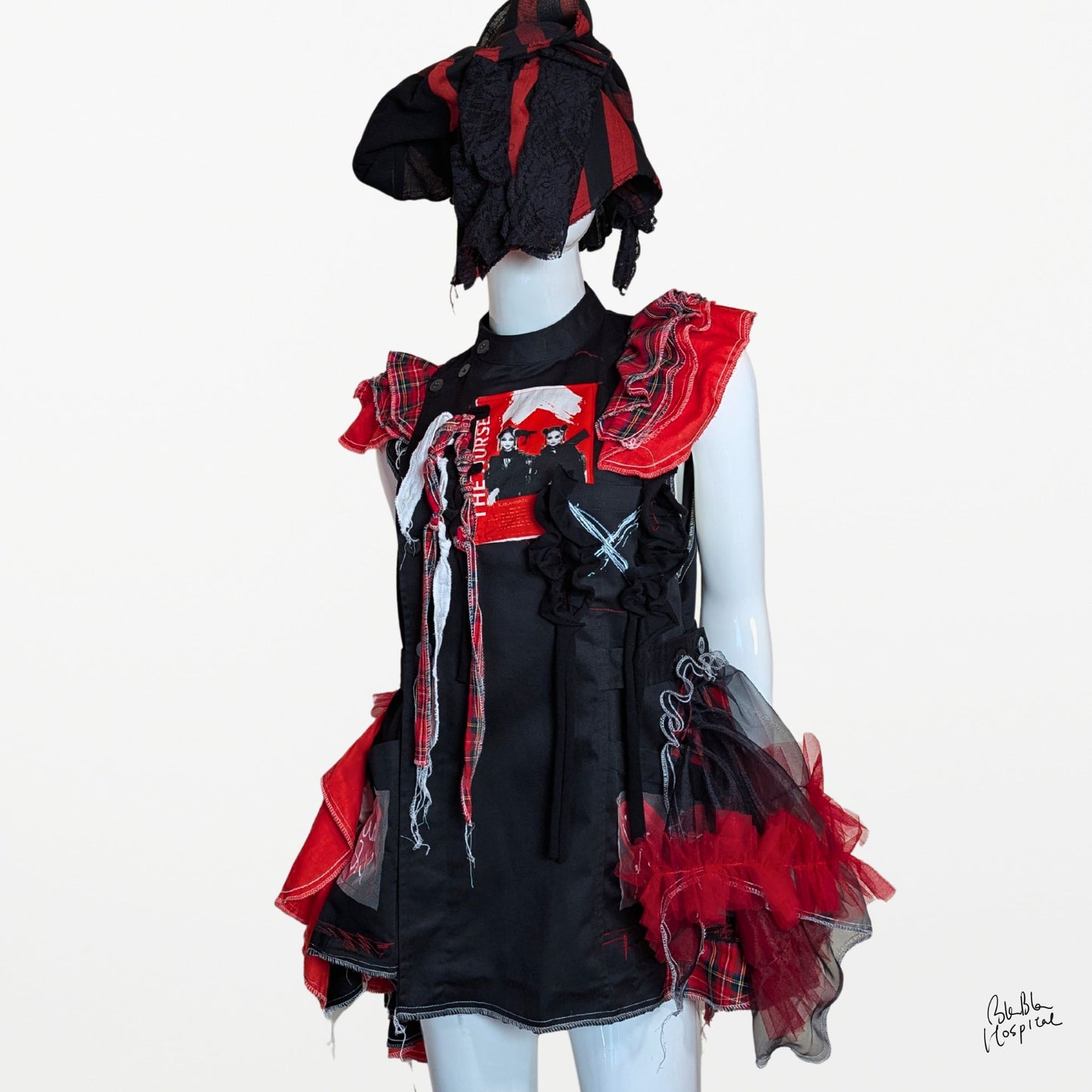 Blabla Nurse - Black Red