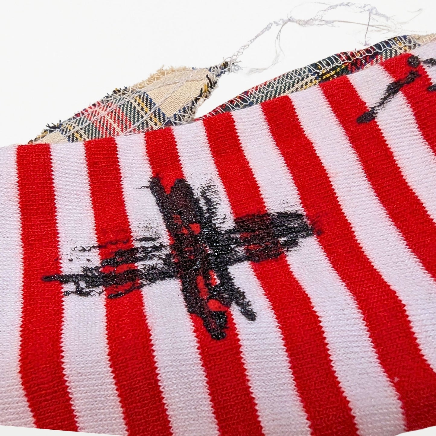 Red & White Stripe | Arm Cover