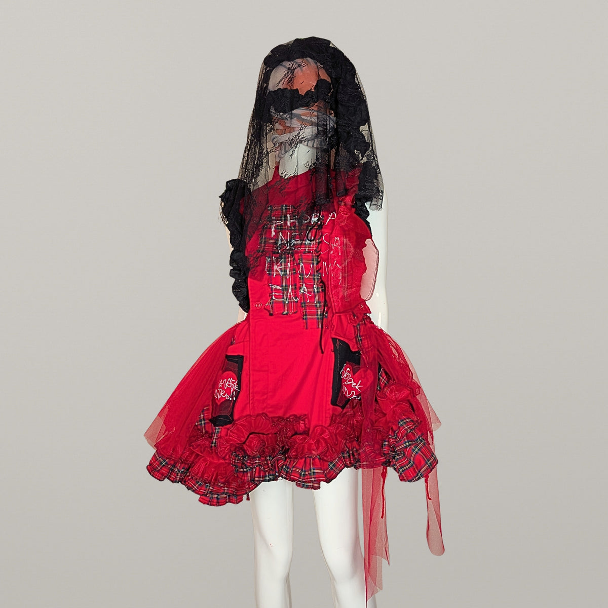BLABLA NURSE | Red Sleeveless Dress
