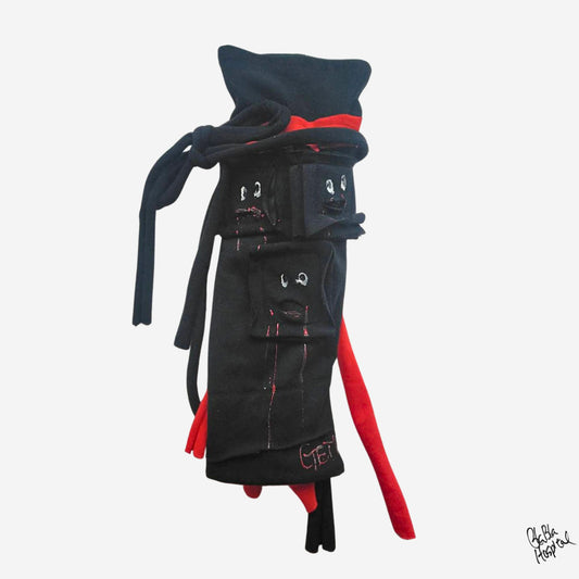 Faces Design |Black Arm cover *Sold individually