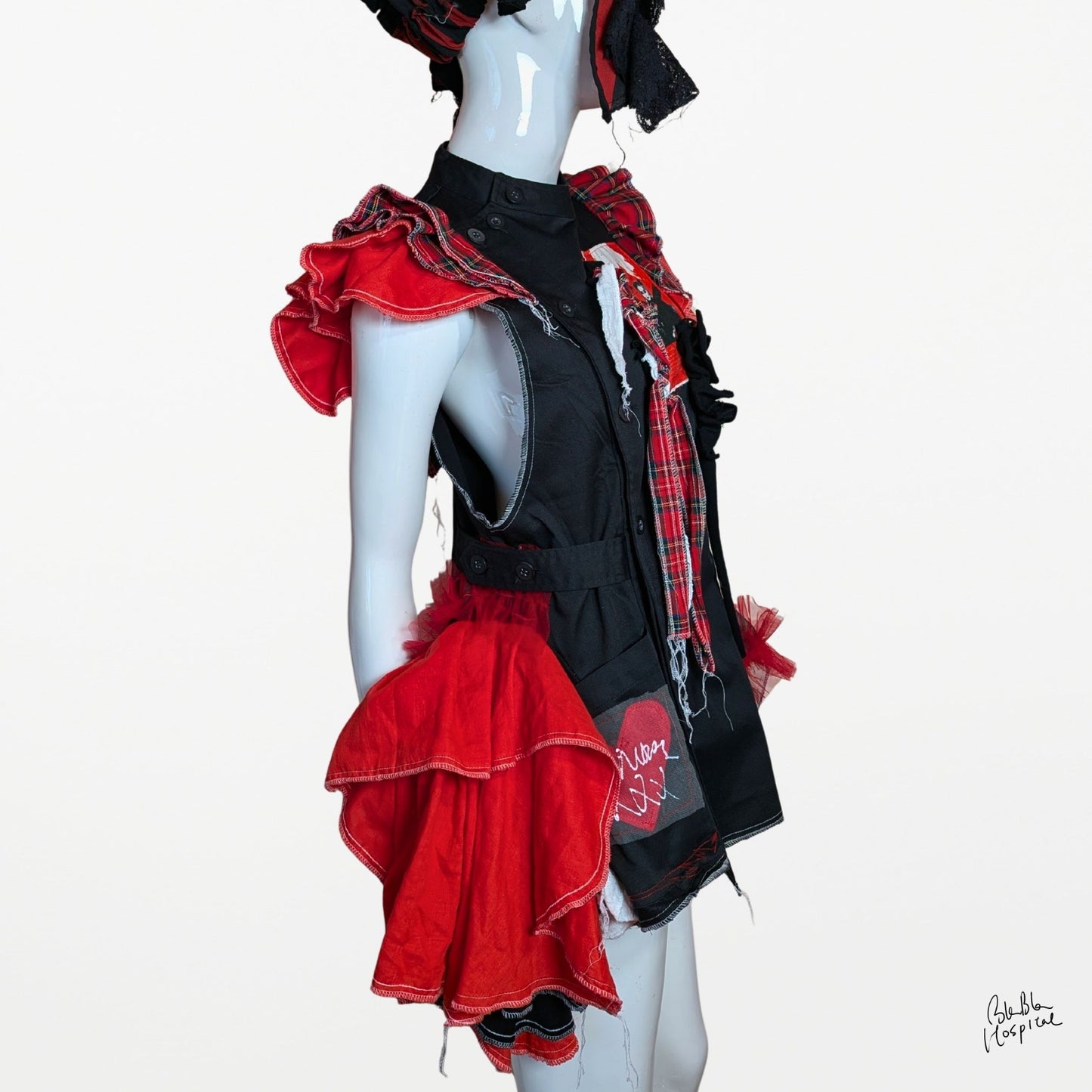 Blabla Nurse - Black Red