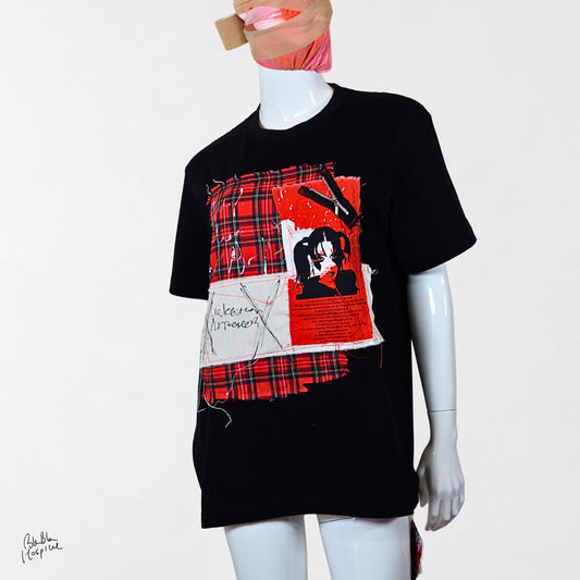 Heart No.006 | Katakana Voice – Black T-shirt